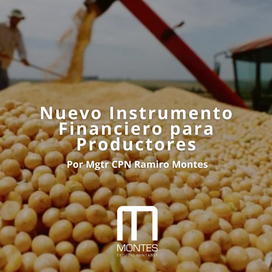 Nuevo instrumento financiero para productores de soja